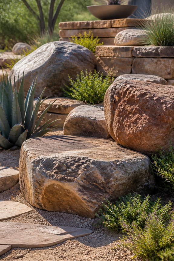 natural cooling stone features