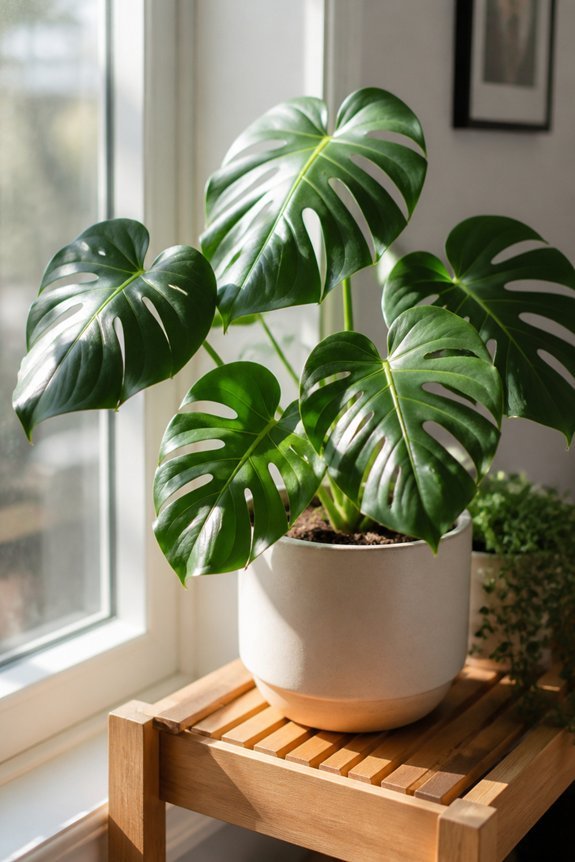 optimal light for monstera