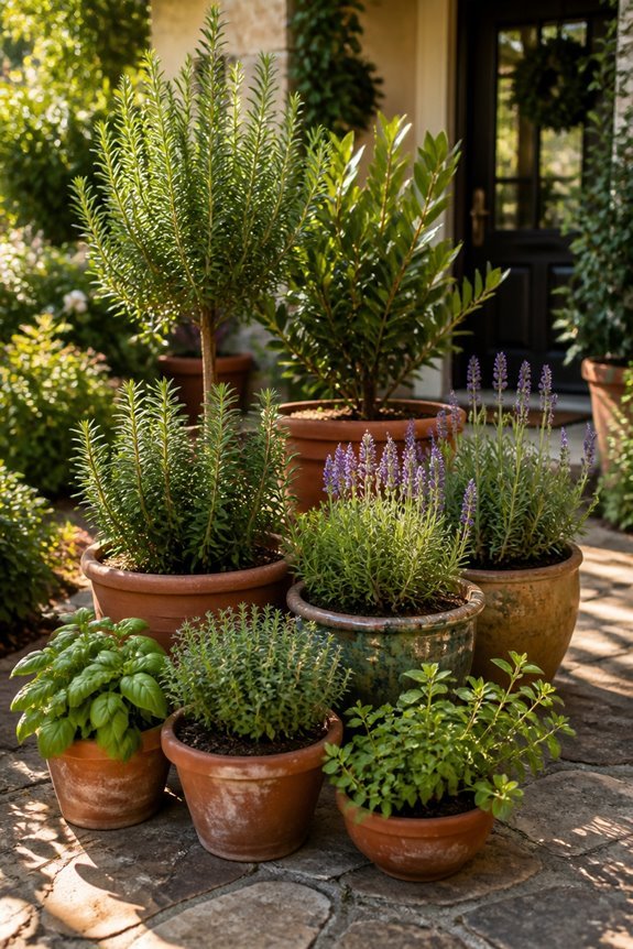 organize pots by growth