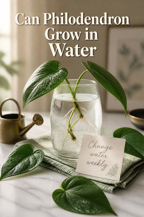 Can Philodendron Grow in Water