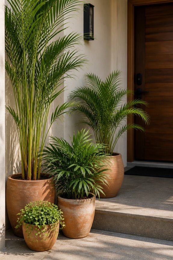 portable tropical front yard