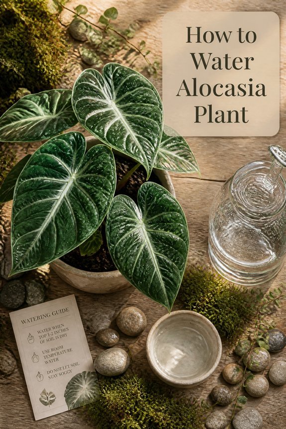 How to Water Alocasia Plant