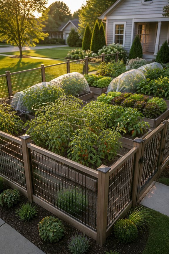 protecting garden from pests