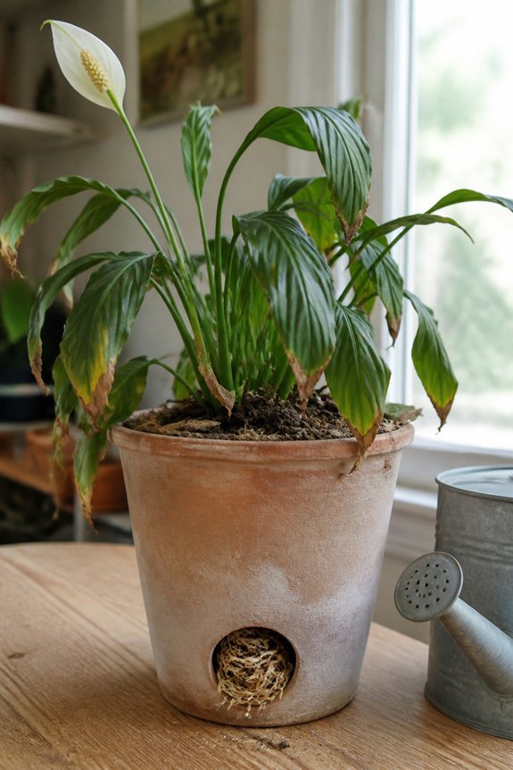 root bound plant struggles significantly
