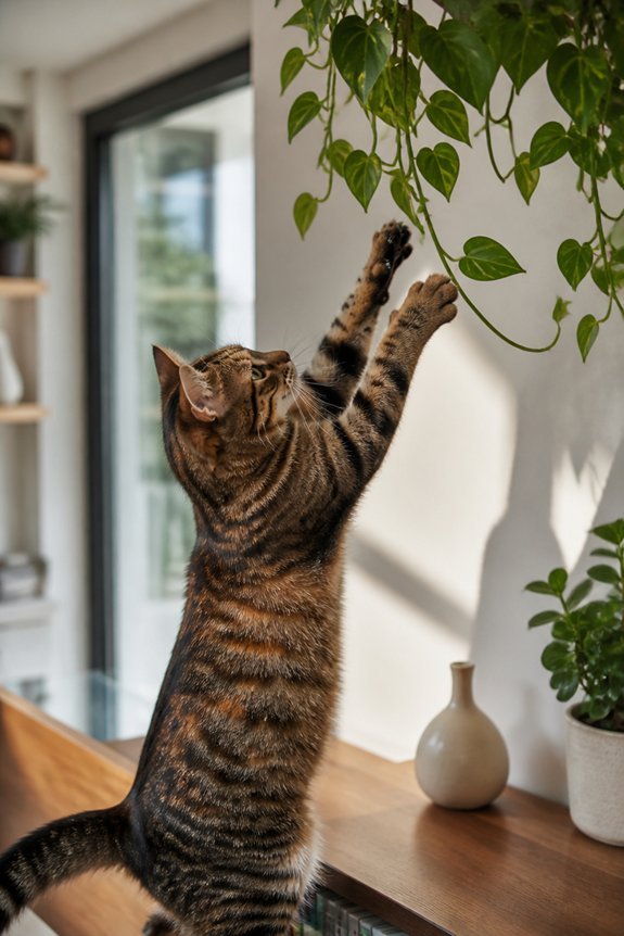 safe hanging plants for cats