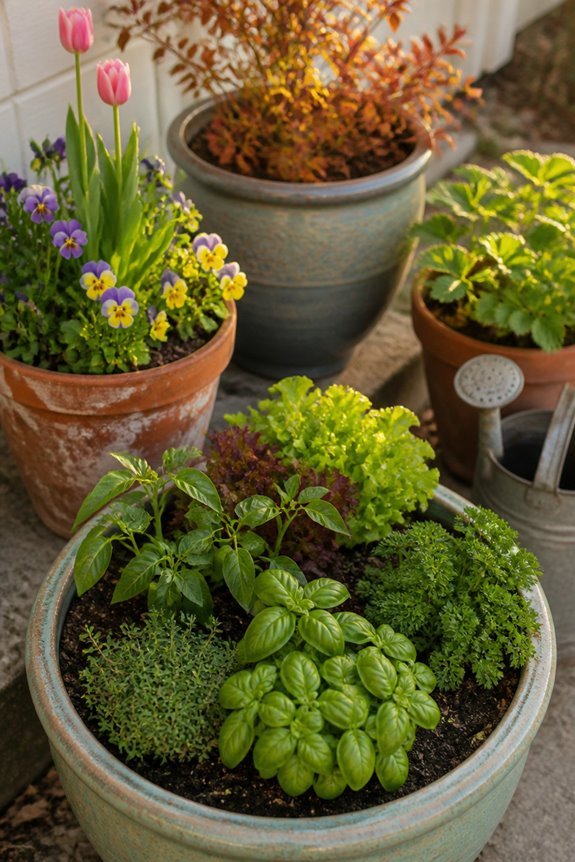 seasonal care for containers