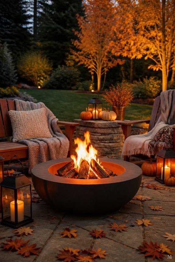 seasonal firepit d cor ideas