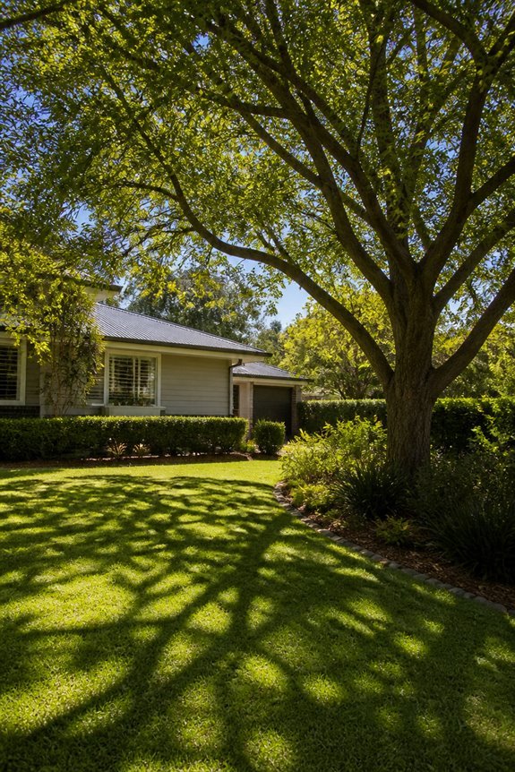 seasonal shade and sunlight