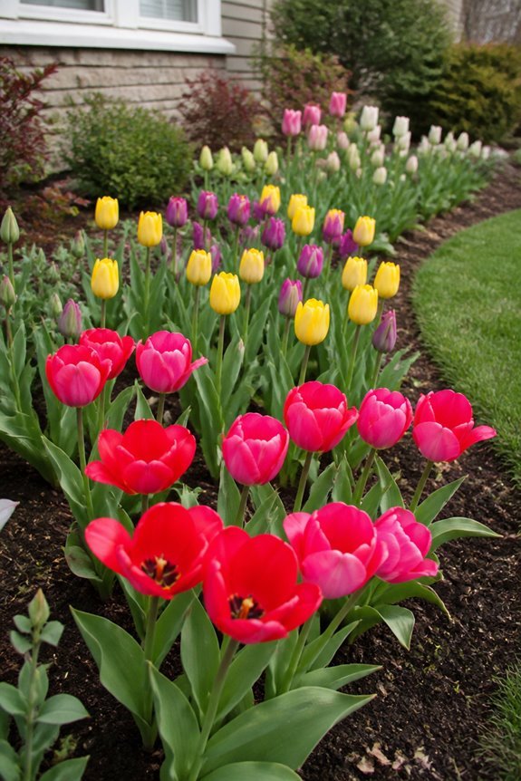 sequential tulip planting strategy