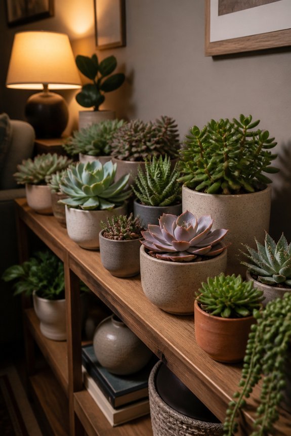 shade loving succulent care