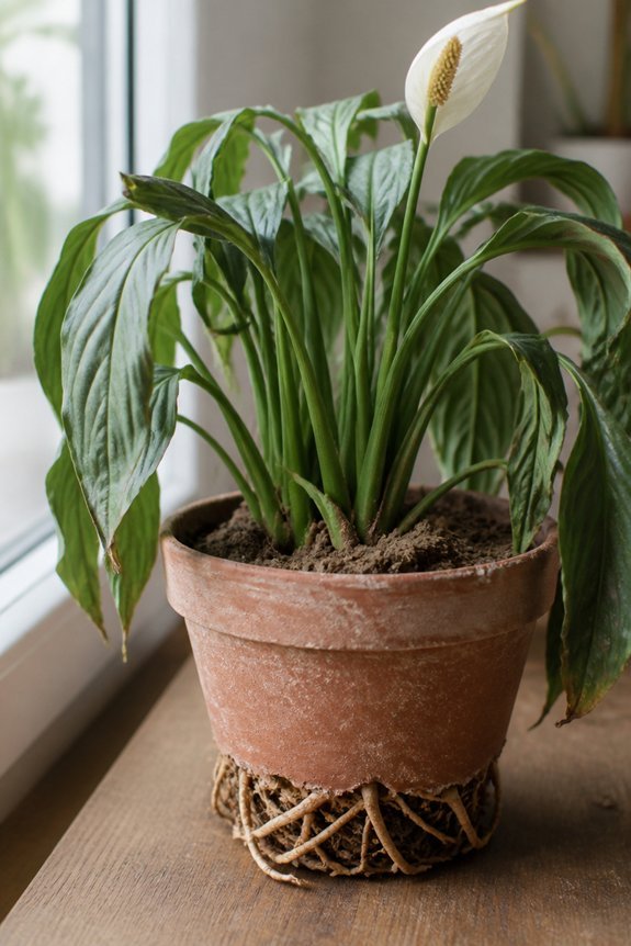 signs of repotting needed