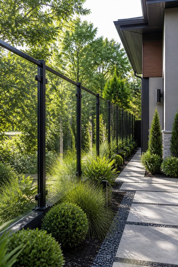 sleek durable fence solution