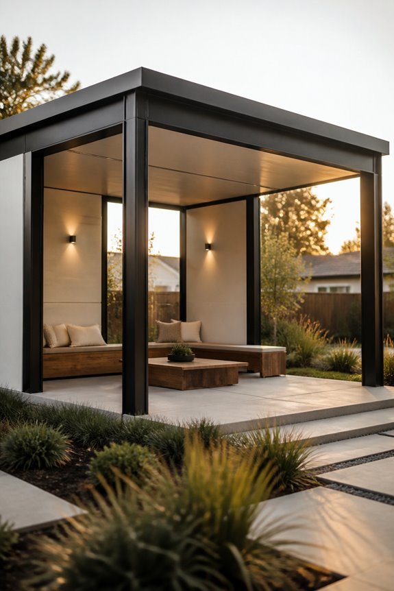 sleek open minimalist design