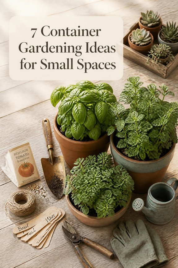 7 Container Gardening Ideas for Small Spaces
