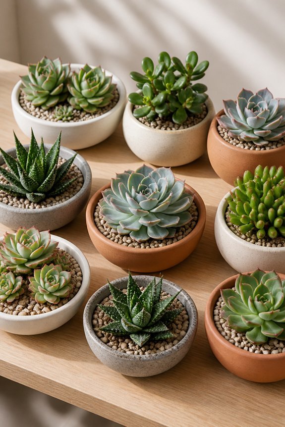 space efficient succulent display