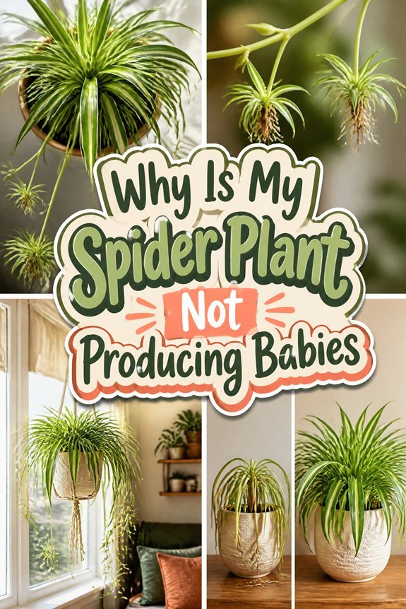 spider plant baby production