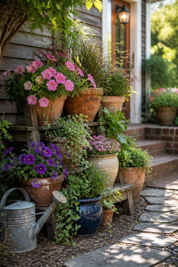 stacking pots for impact
