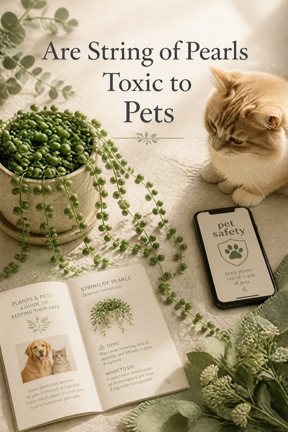 Are String of Pearls Toxic to Pets