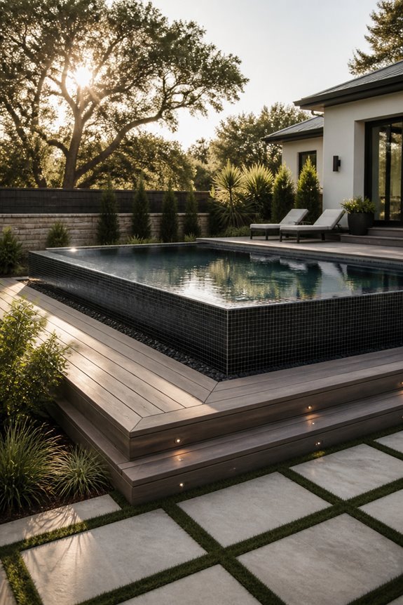 stylish elevated pool solutions