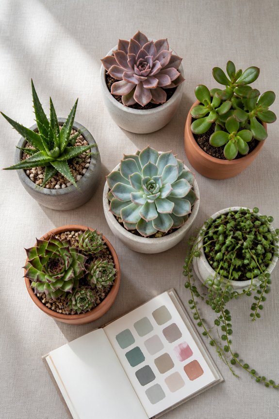 succulent design style choices