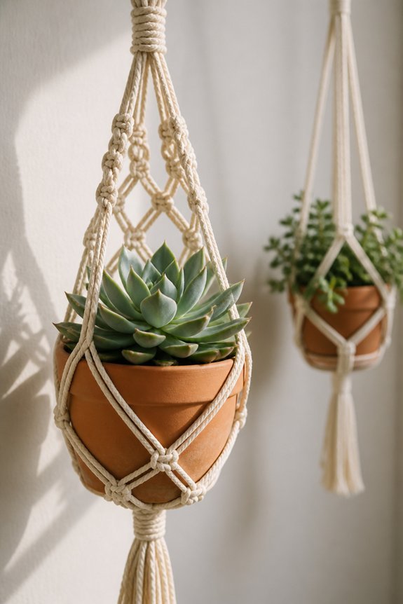 textured succulent wall art