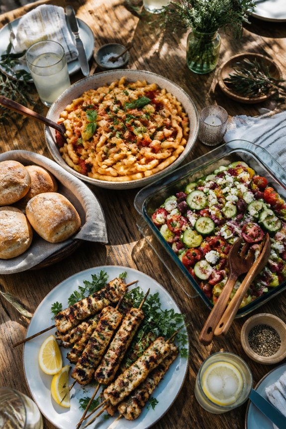 themed potluck dinner fun