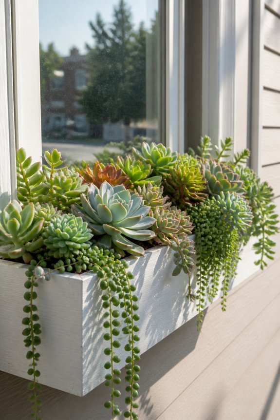thriving window box gardens
