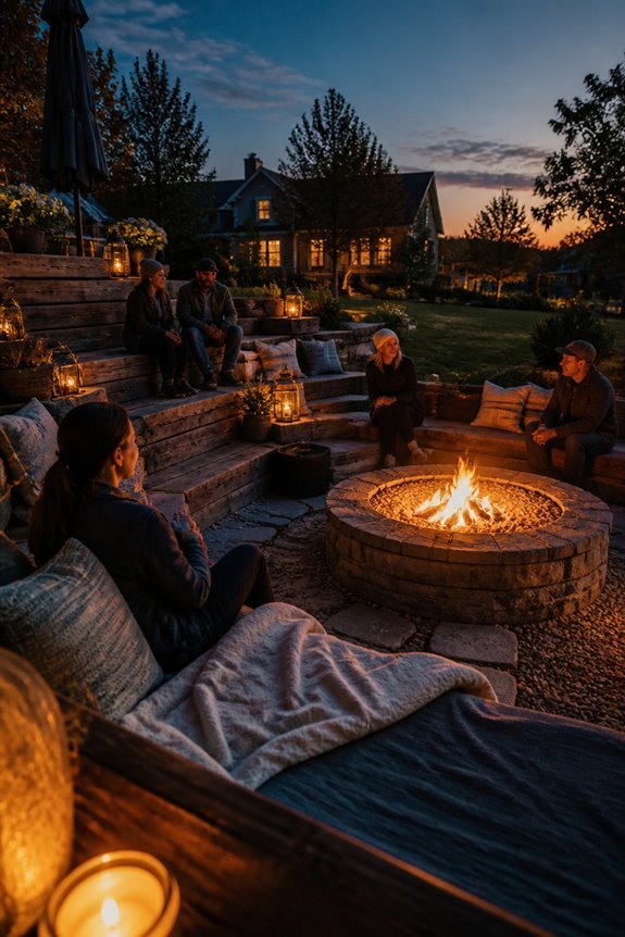 tiered seating for gatherings
