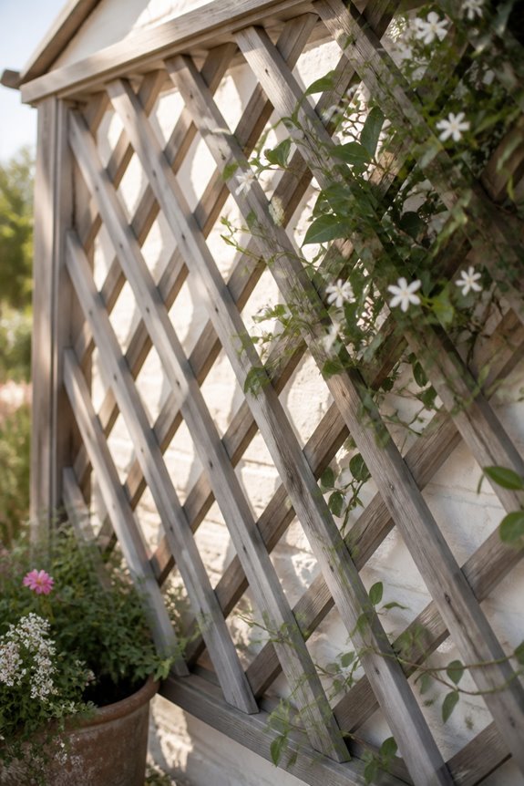 timeless diamond and square lattices