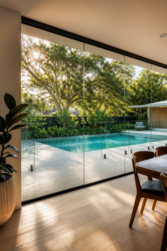 transparent safety for outdoors