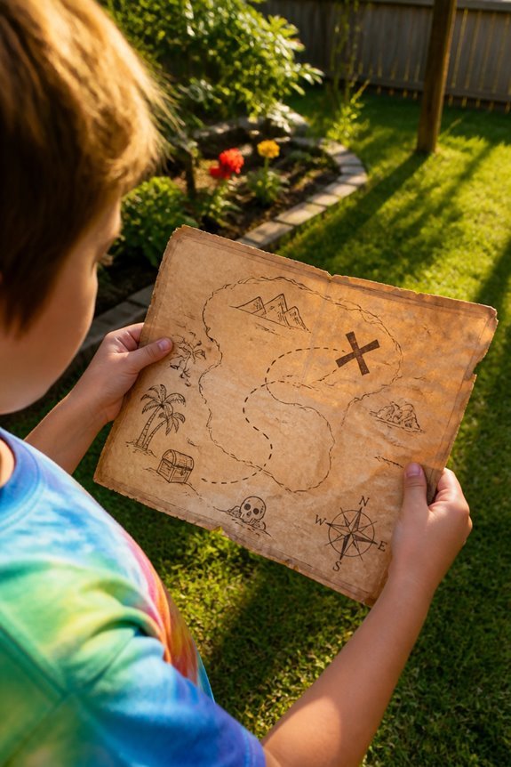 treasure hunt clue signs