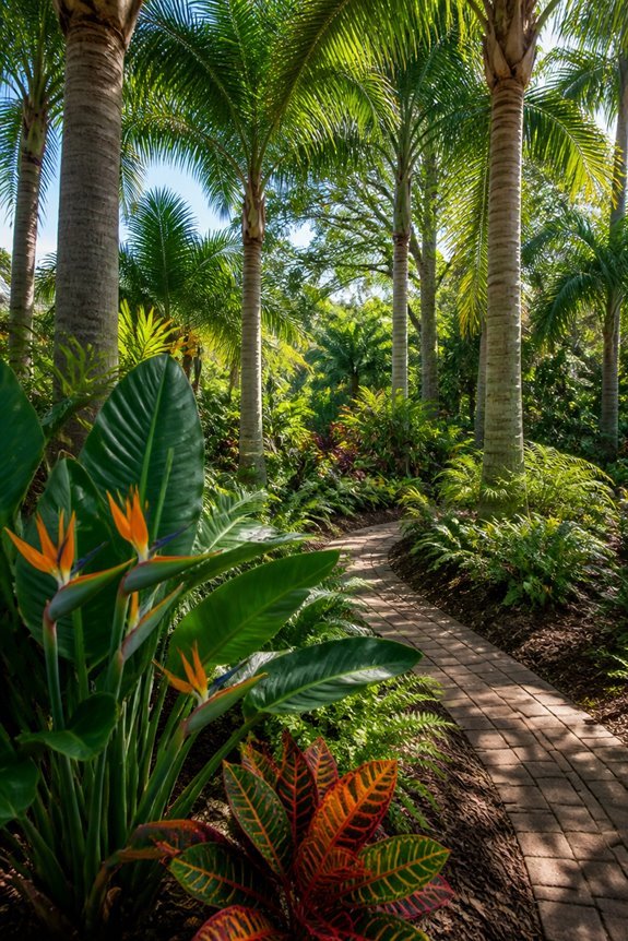 tropical plant layering tips