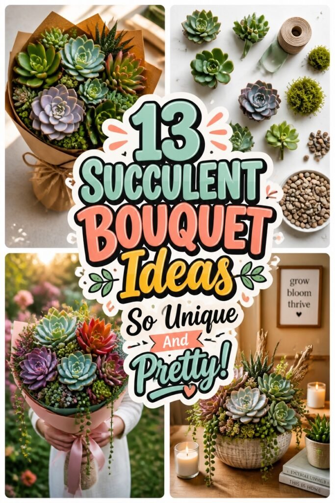unique and pretty bouquets