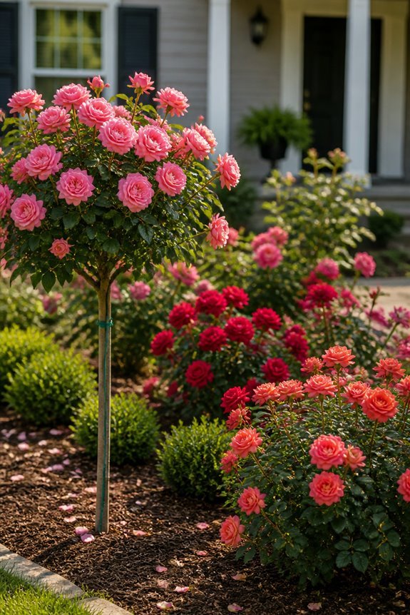 vertical elegance versus bushiness