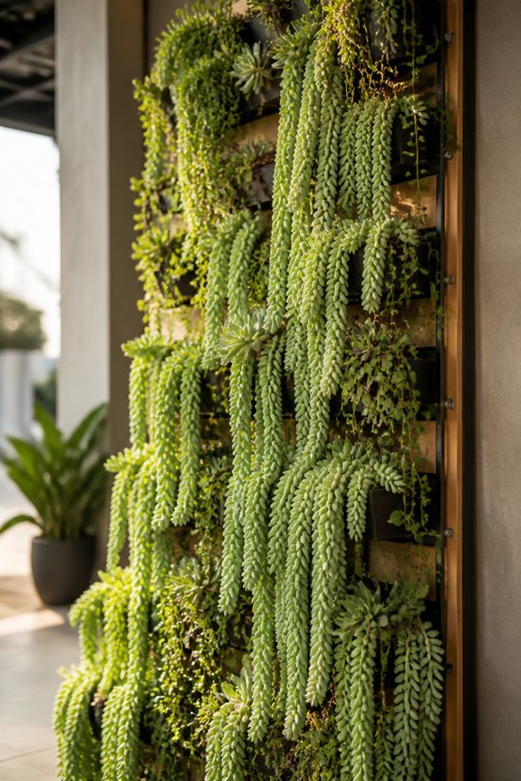 vertical garden wall care