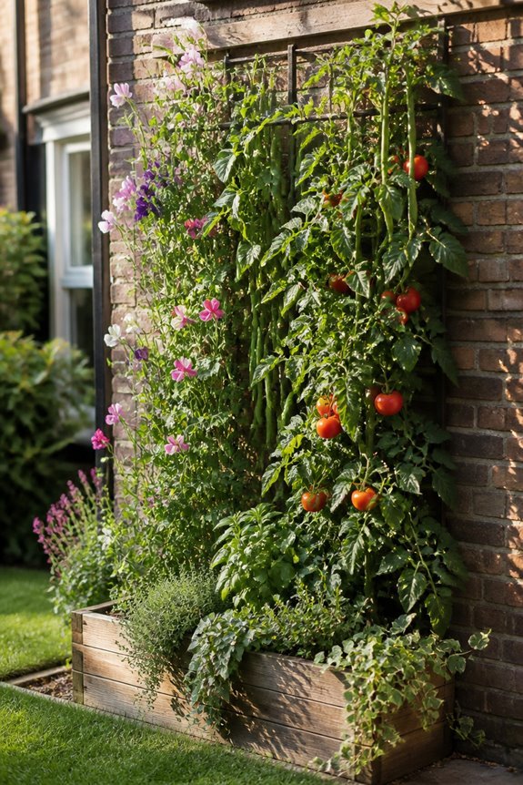 vertical gardening maximizes space