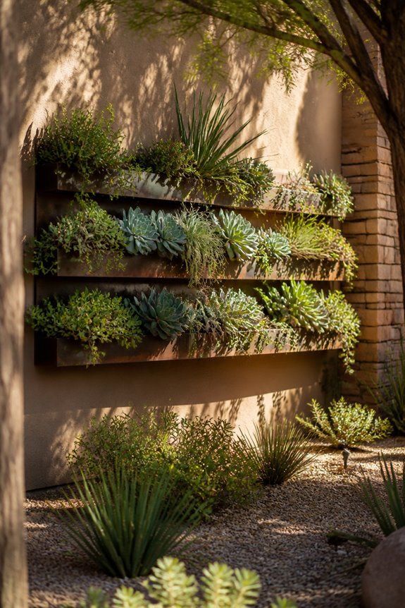 vertical gardens for shade