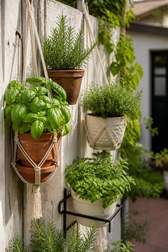 vertical herb garden solutions