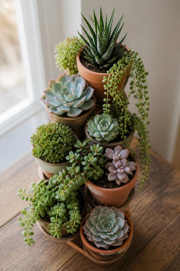 vertical succulent gardening tips