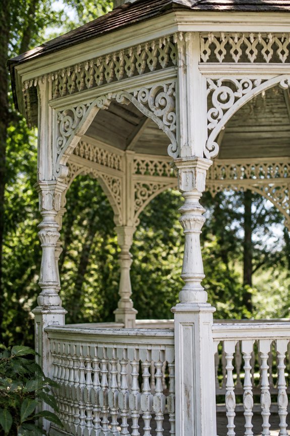 victorian gazebos with elegance