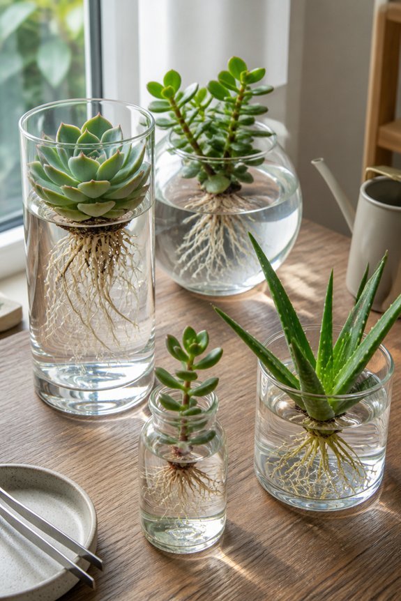 water friendly succulent varieties