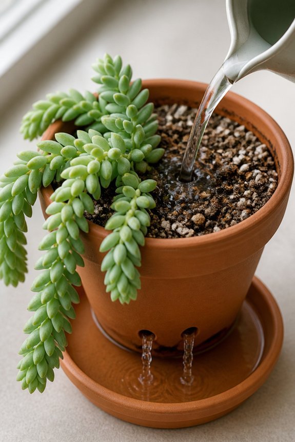 water wisely for succulents