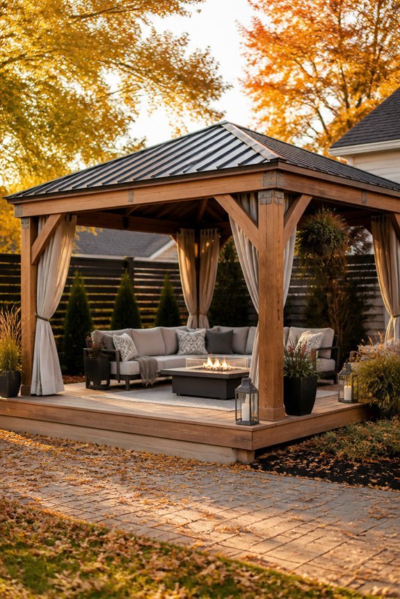 weatherproof your gazebo structure