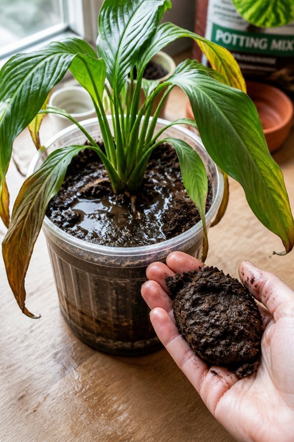 well draining soil for peace lilies