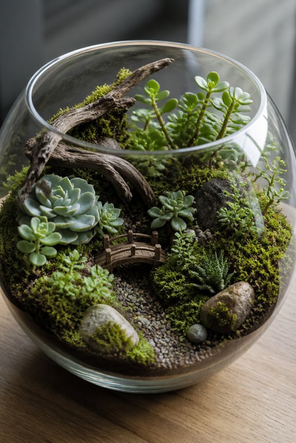 whimsical miniature garden creations
