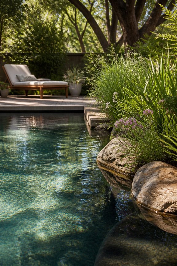 wildlife friendly natural pool ecosystem
