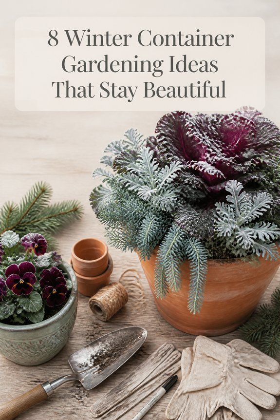 8 Winter Container Gardening Ideas That Stay Beautiful