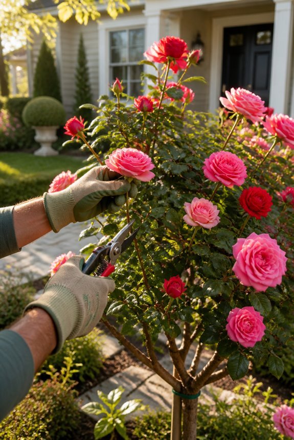 year round rose tree care