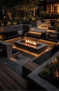 Sunken Fire Pit Ideas