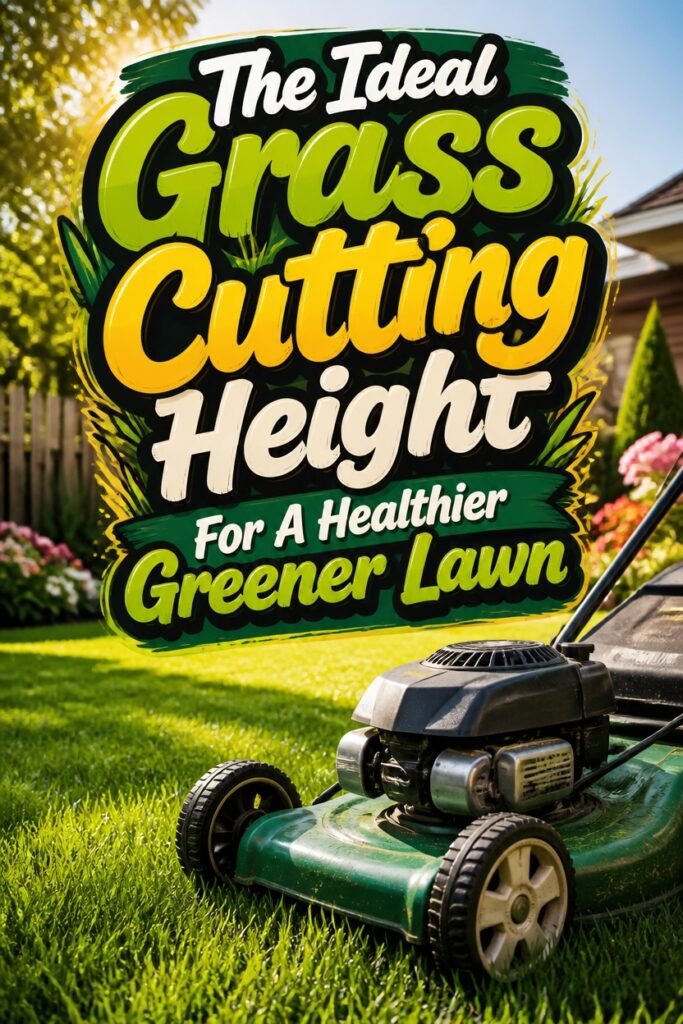 The Ideal Grass Cutting Height For A Healthier Greener Lawn